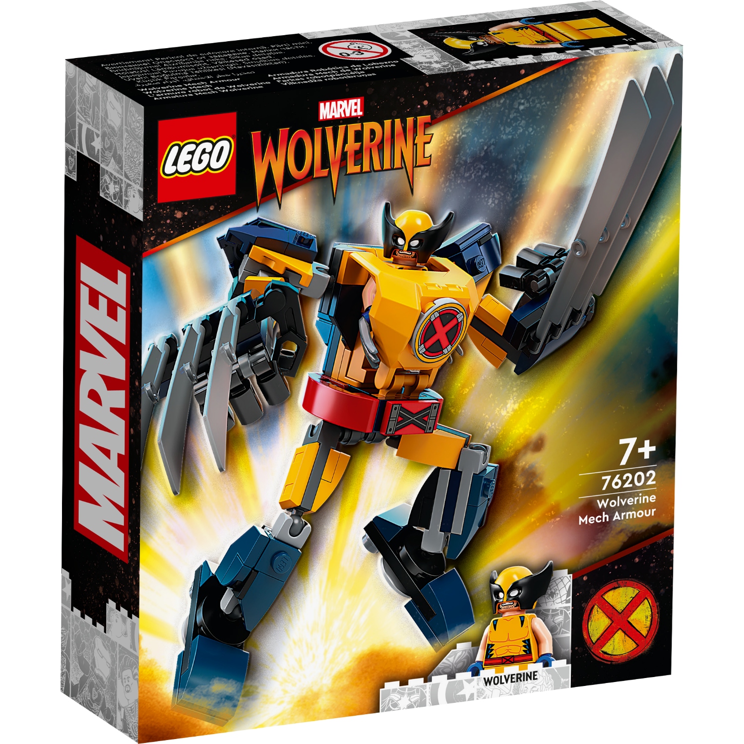 LEGO SUPER HEROES 76202 WOLVERINE MECHAPANTSER