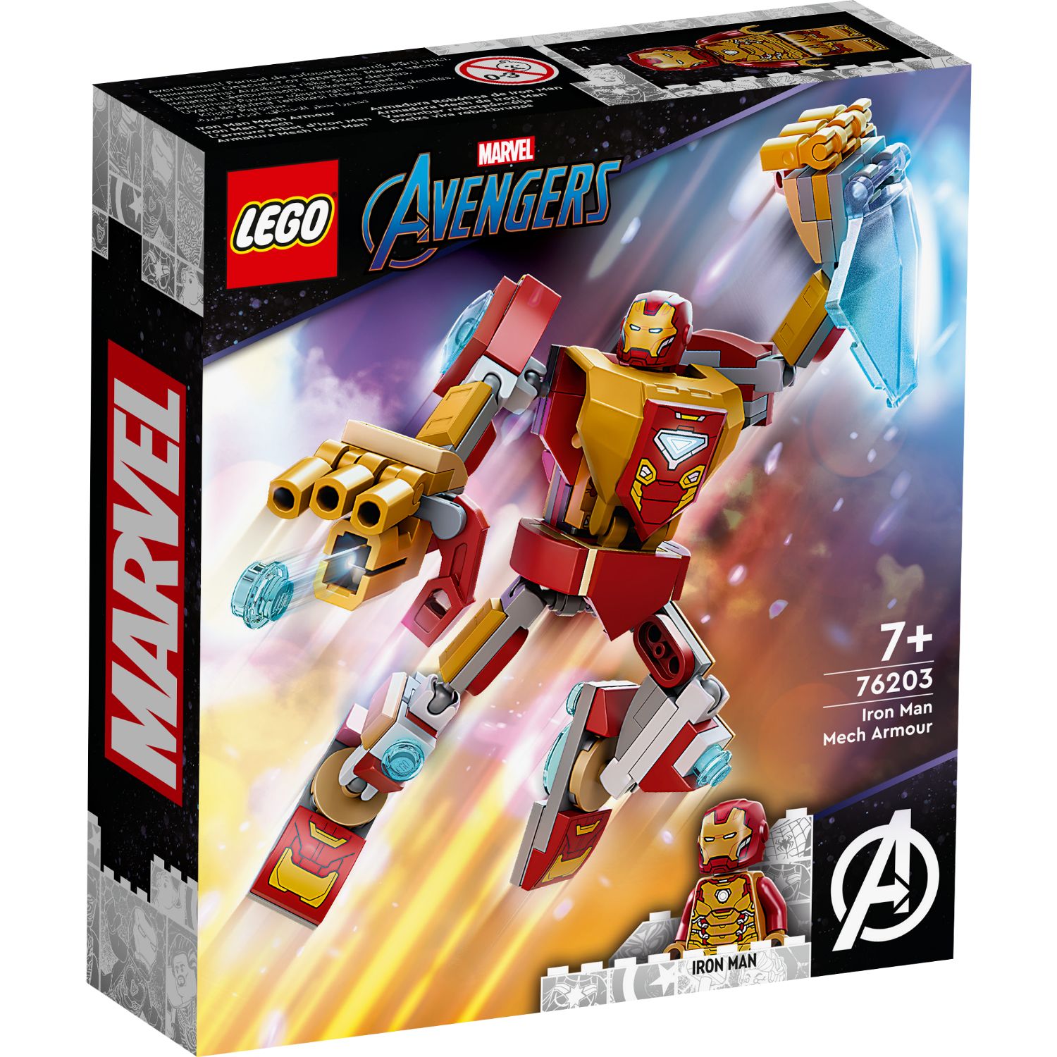 LEGO SUPER HEROES 76203 IRON MAN MECHAPANTSER