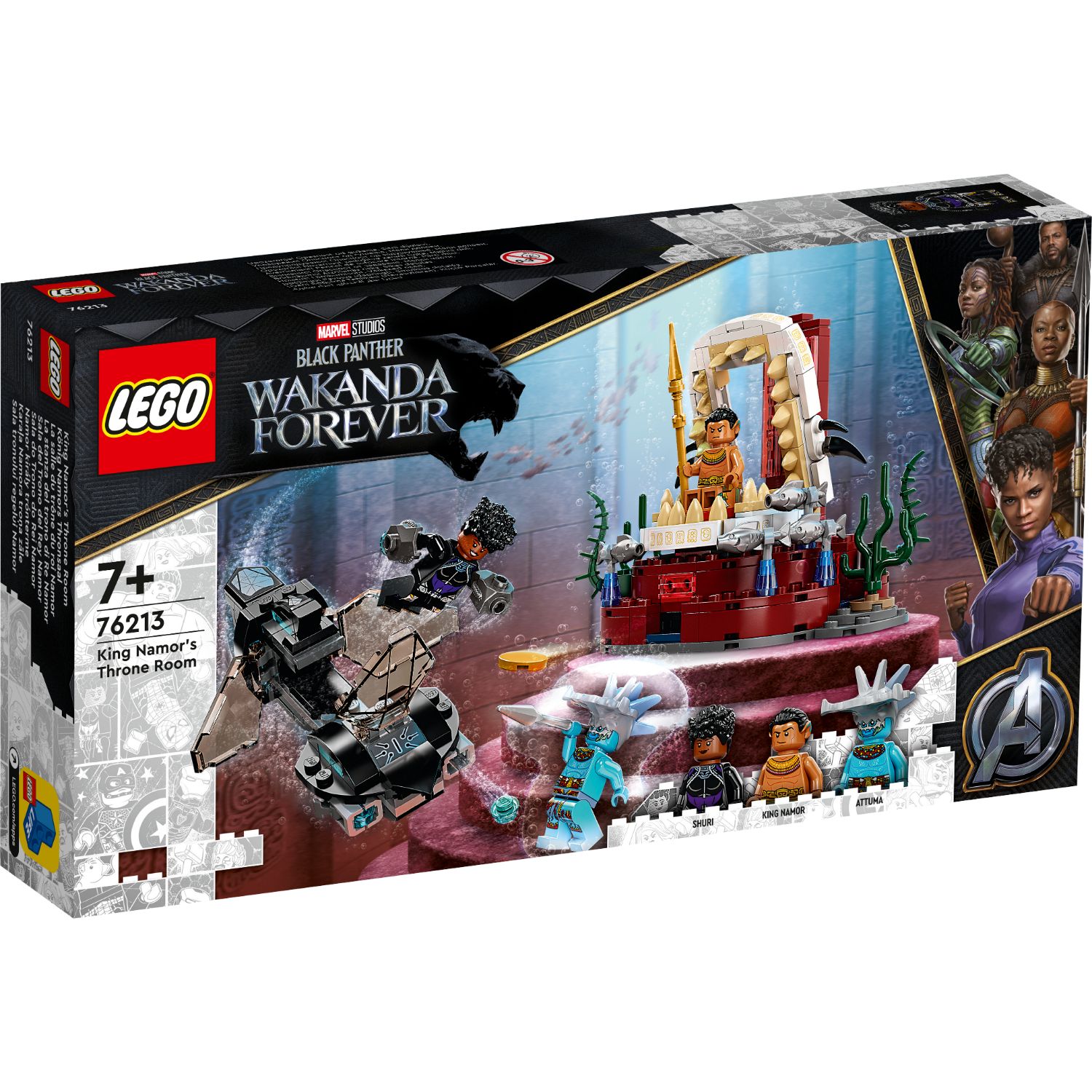 LEGO 76213 SUPER HEROES KONING NAMOR'S TROONZAAL