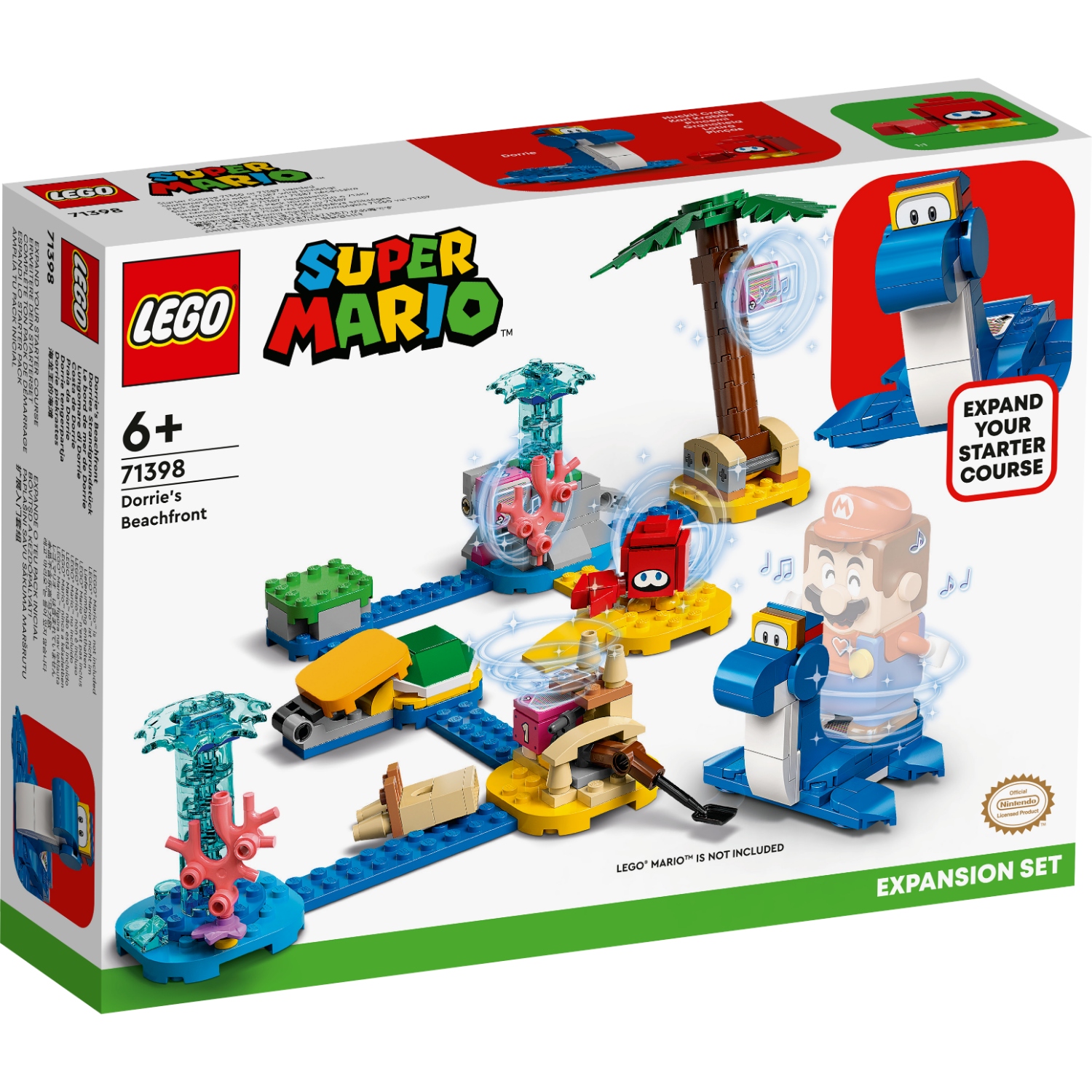 LEGO MARIO 71398 UITBREIDINGSSET: DORRIES STRANDBOULEVARD