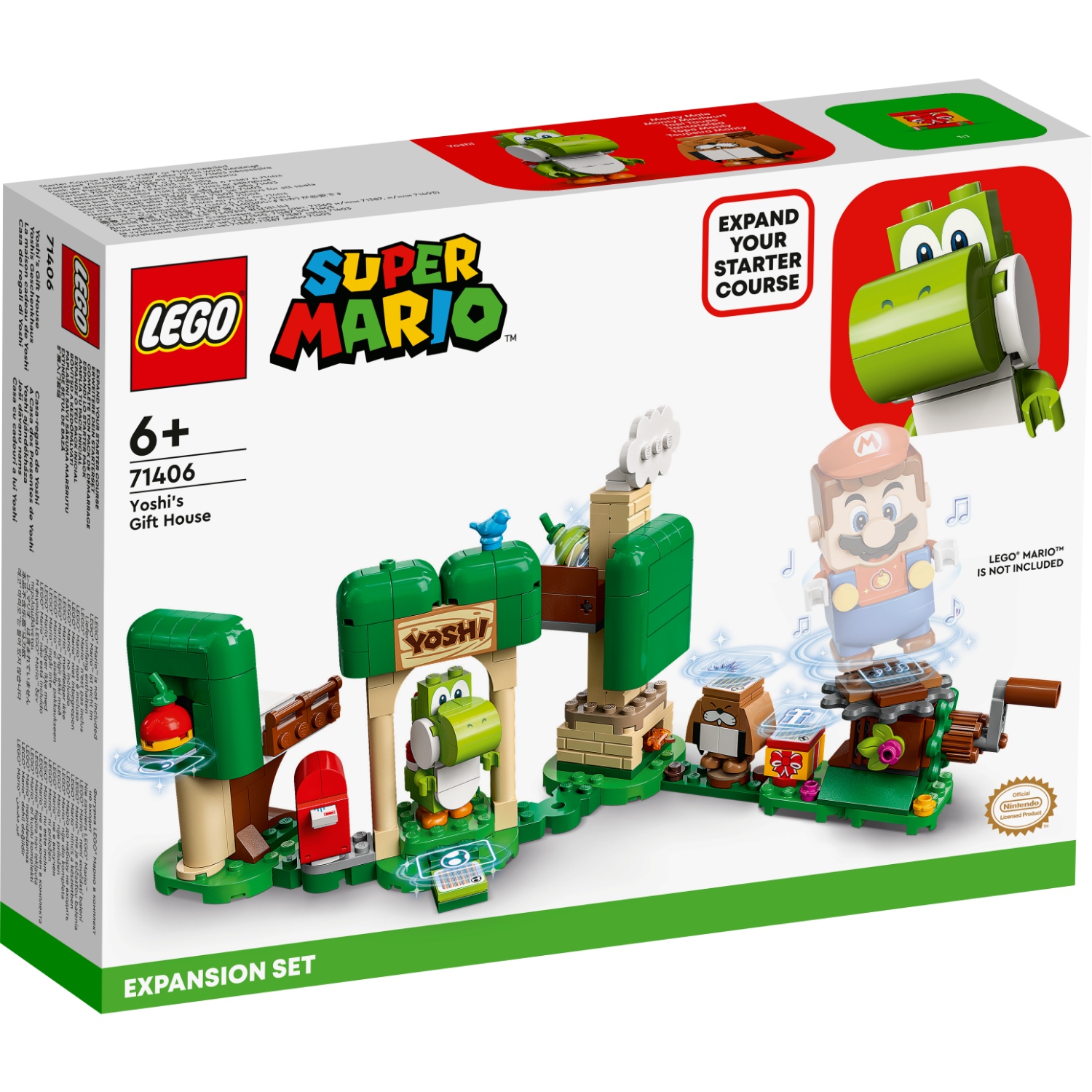 LEGO 71406 MARIO YOSHI'S CADEAUHUISJE