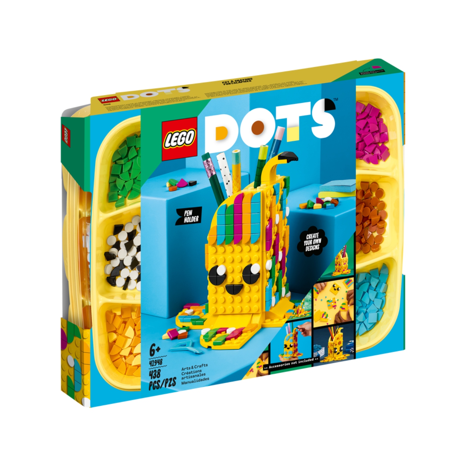 LEGO DOTS 41948 GRAPPIGE BANAAN PENNENHOUDER