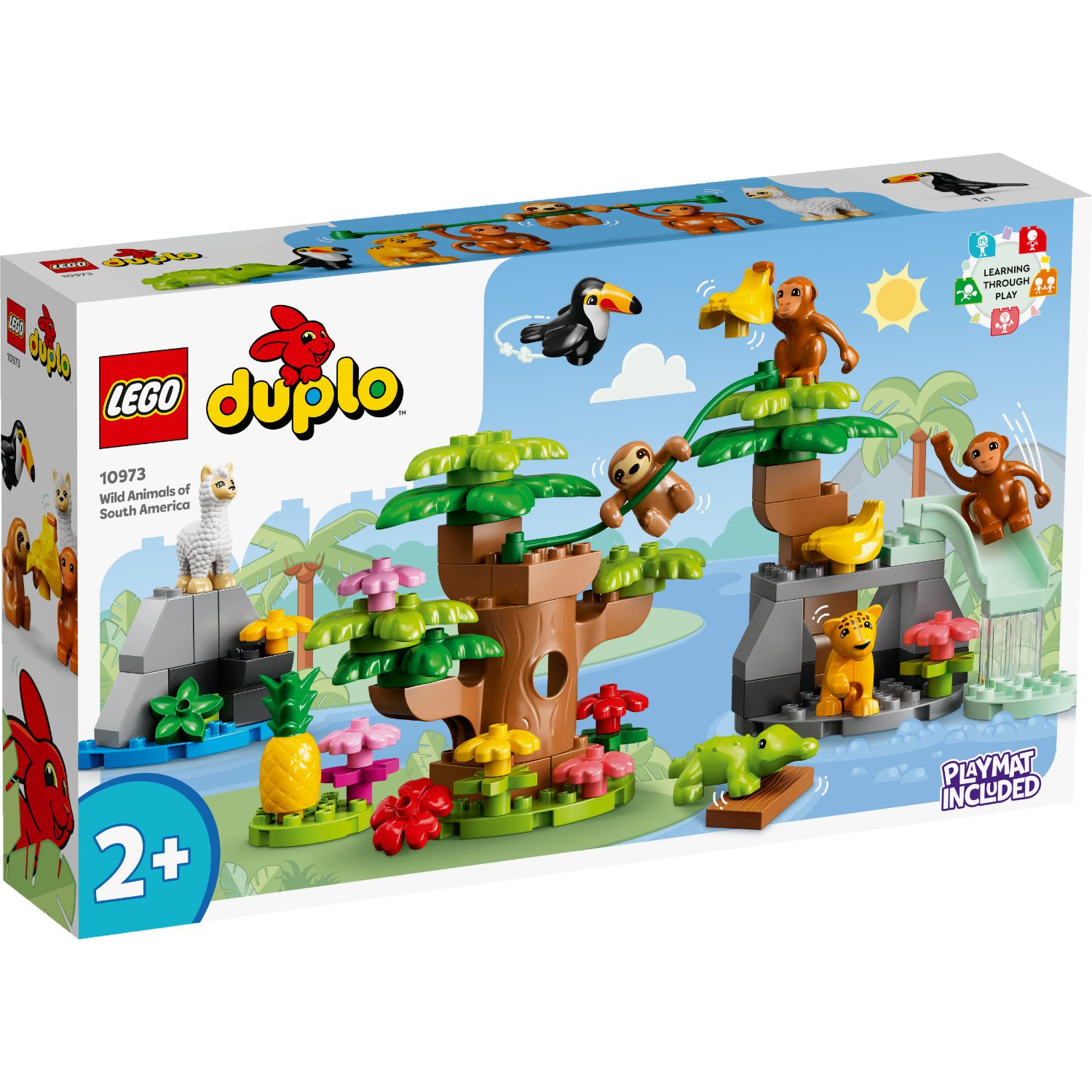 LEGO 10973 DUPLO WILDE DIEREN VAN ZUID-AMERIKA