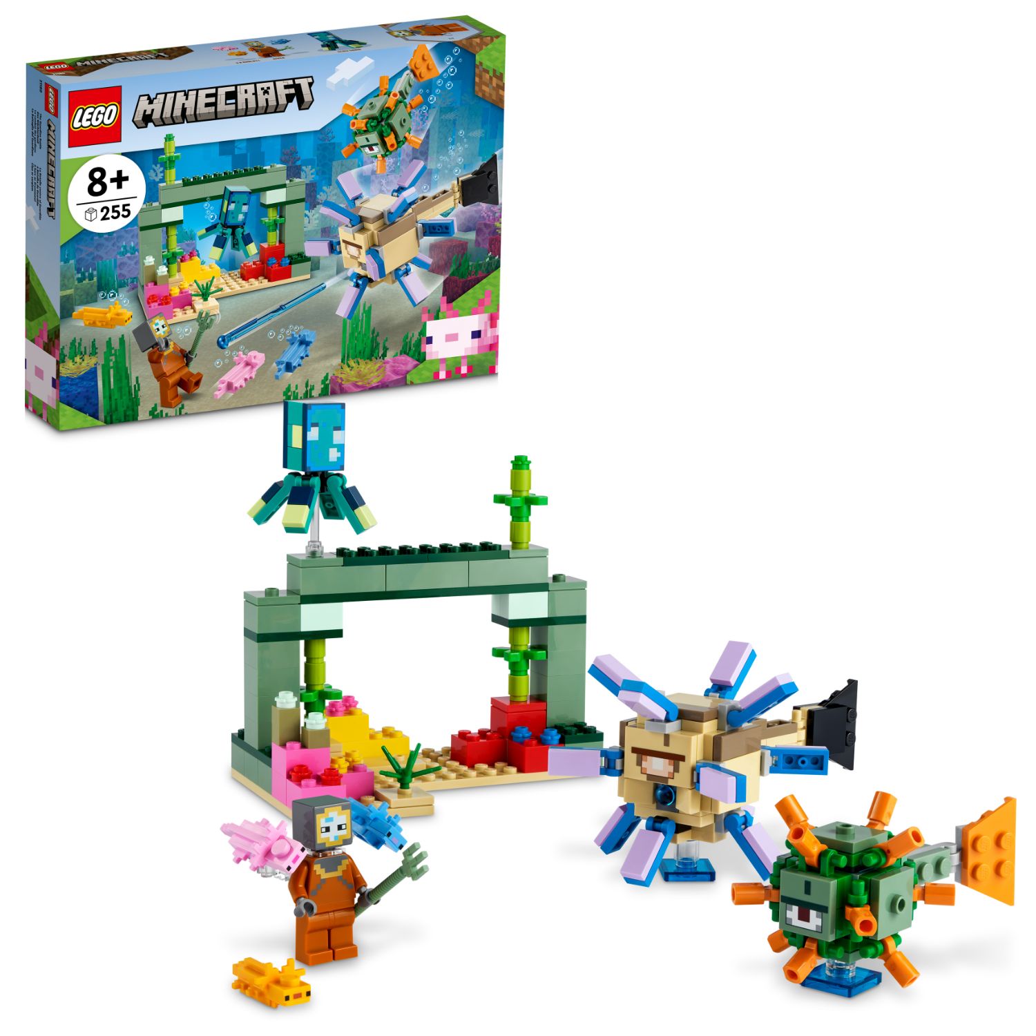 LEGO MINECRAFT 21180 DE BEWAKERSSTRIJD