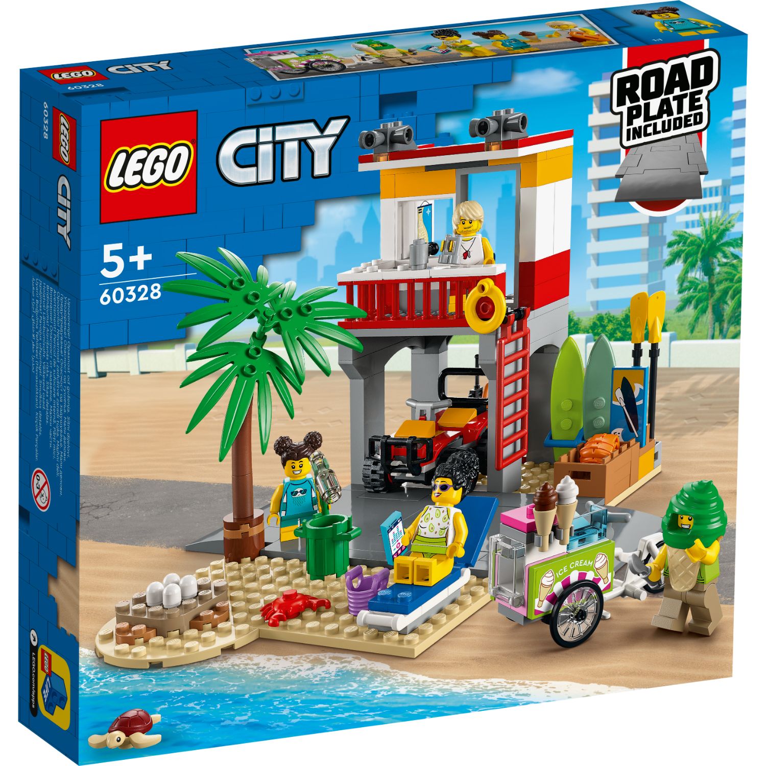 LEGO CITY 60328 STRANDWACHTER UITKIJKPOST