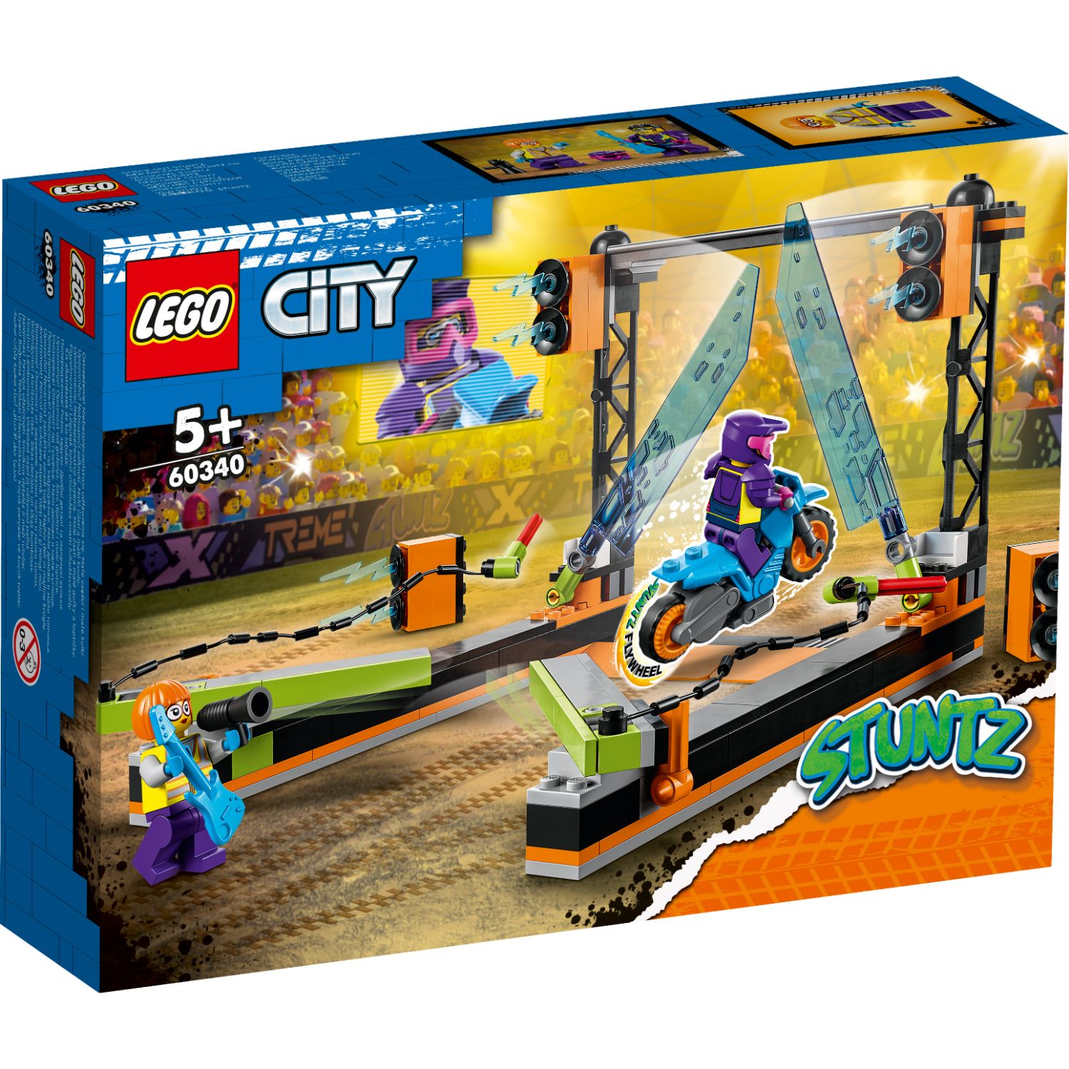 LEGO 60340 CITY STUNTZ HET MES STUNTUITDAGING