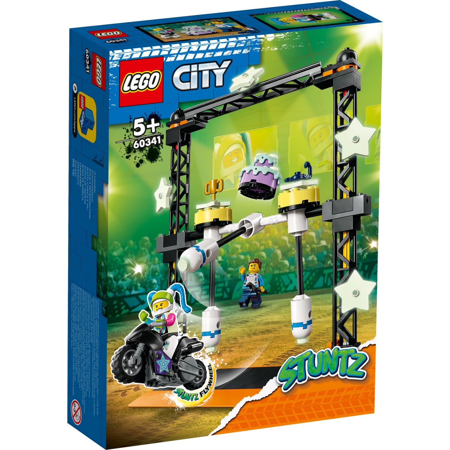 LEGO 60341 CITY STUNTZ DE VERPLETTERENDE STUNT UITDAGING