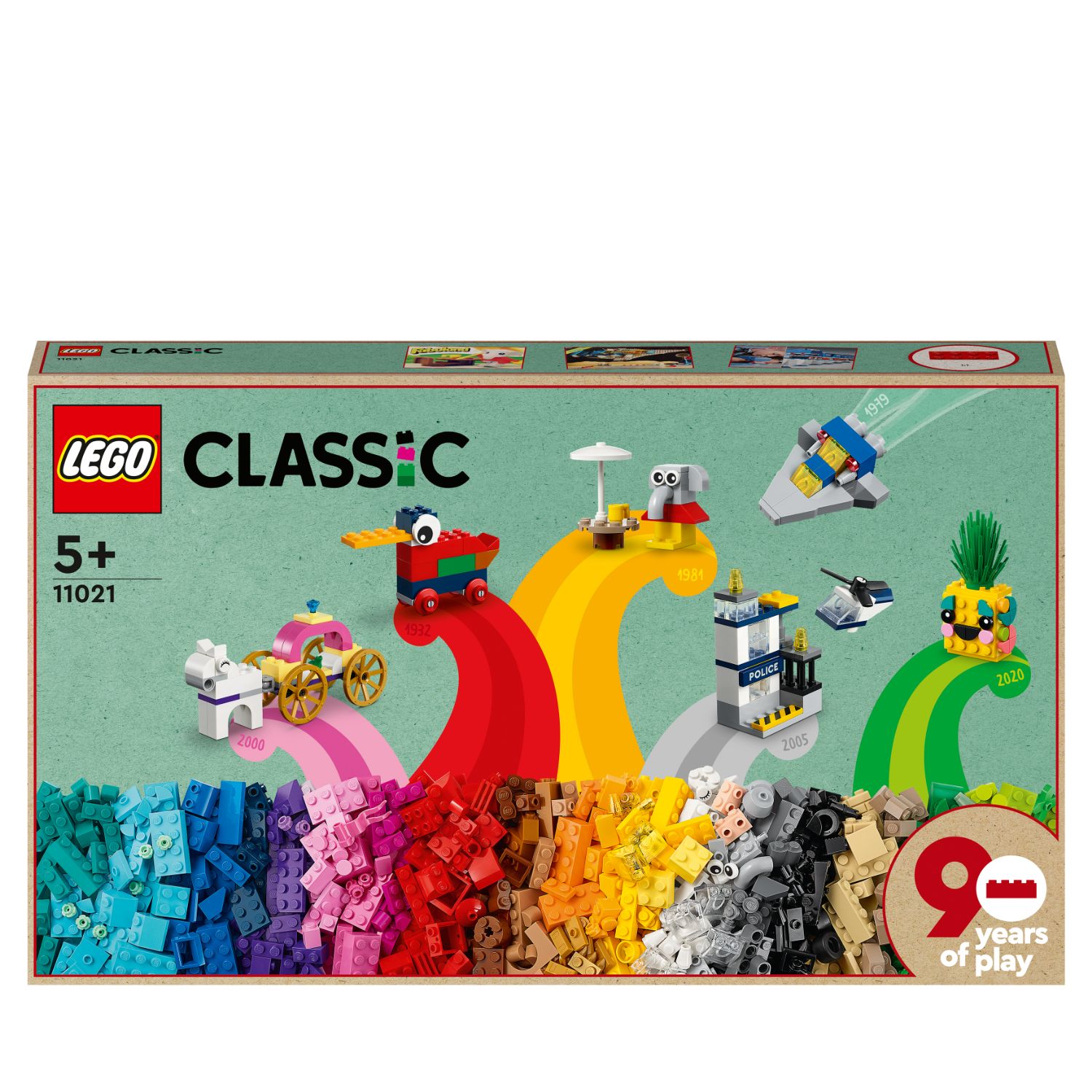 LEGO CLASSIC 11021 90 JAAR SPELEN