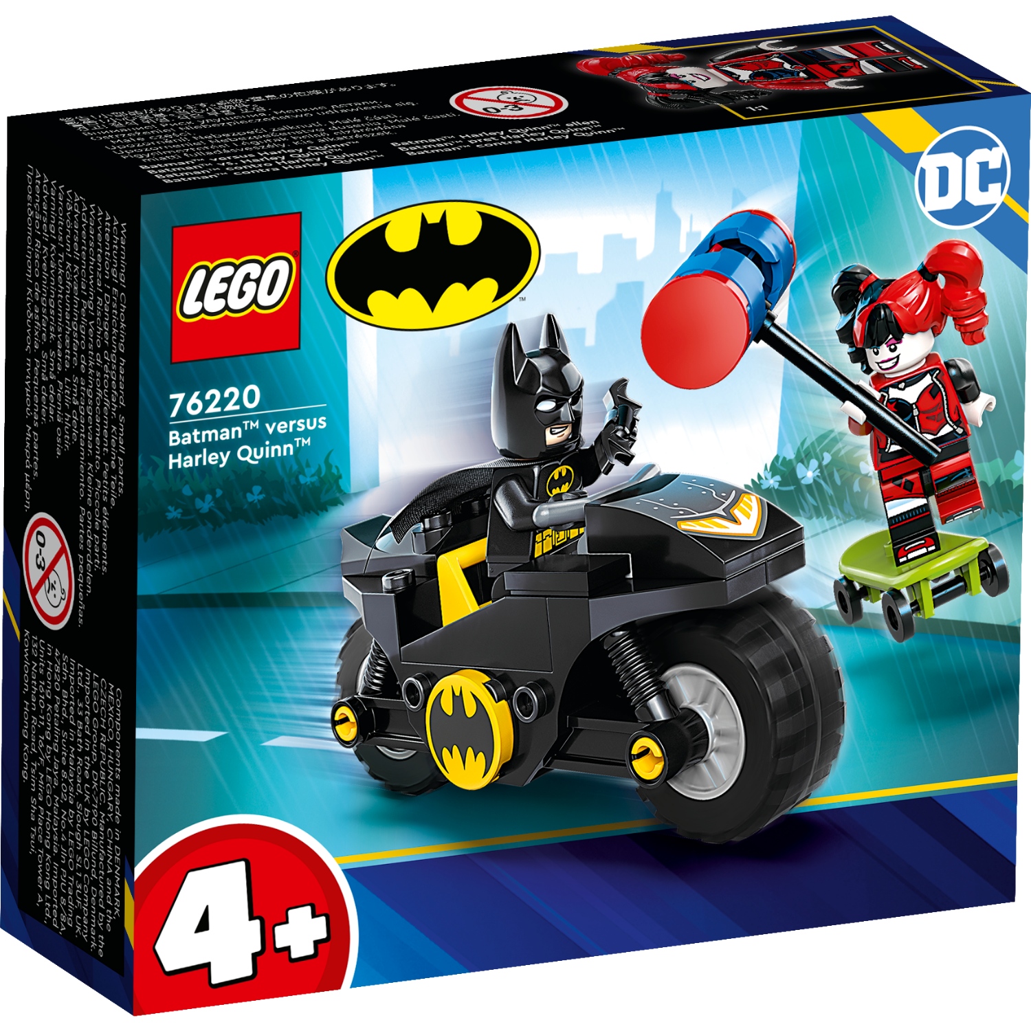 LEGO 76220 SUPER HEROES BATMAN VERSUS HARLEY QUINN