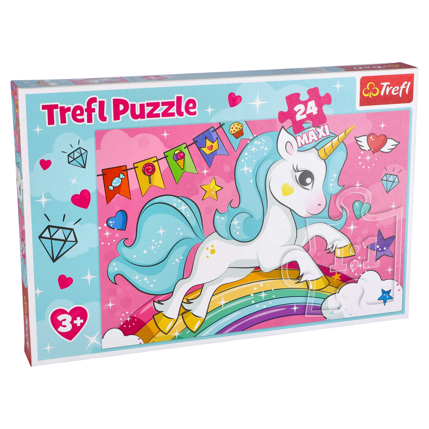 PUZZEL MAXI SWEET UNICORN 24 STUKJES