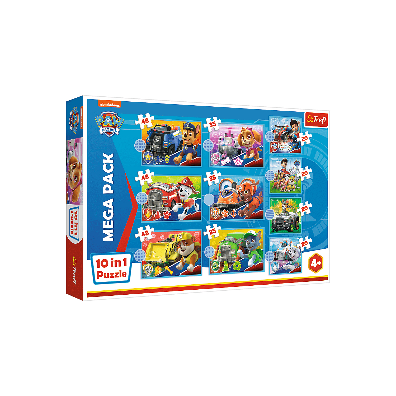 PUZZEL 10 IN 1 PAW PATROL