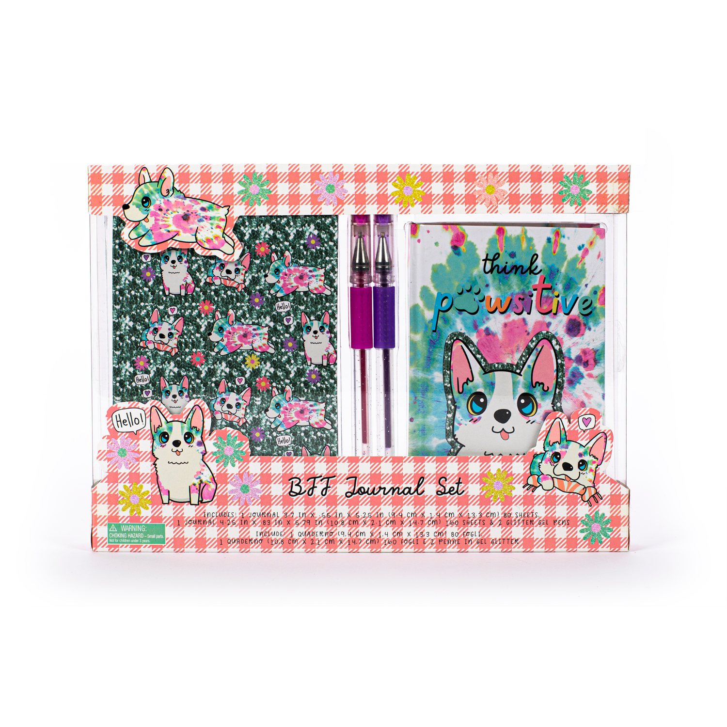 KAWAII BEST FRIENDS FOREVER SET 2 DAGBOEK MET PEN