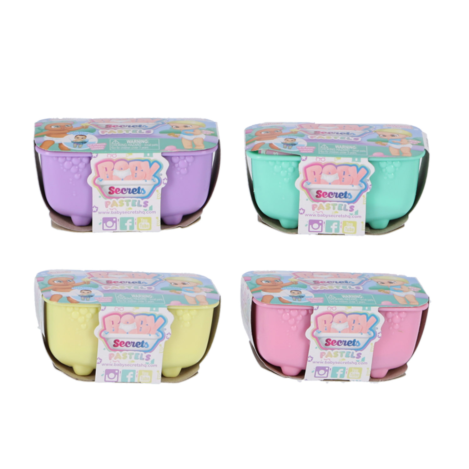 BABY SECRETS PASTELS ASSORTI