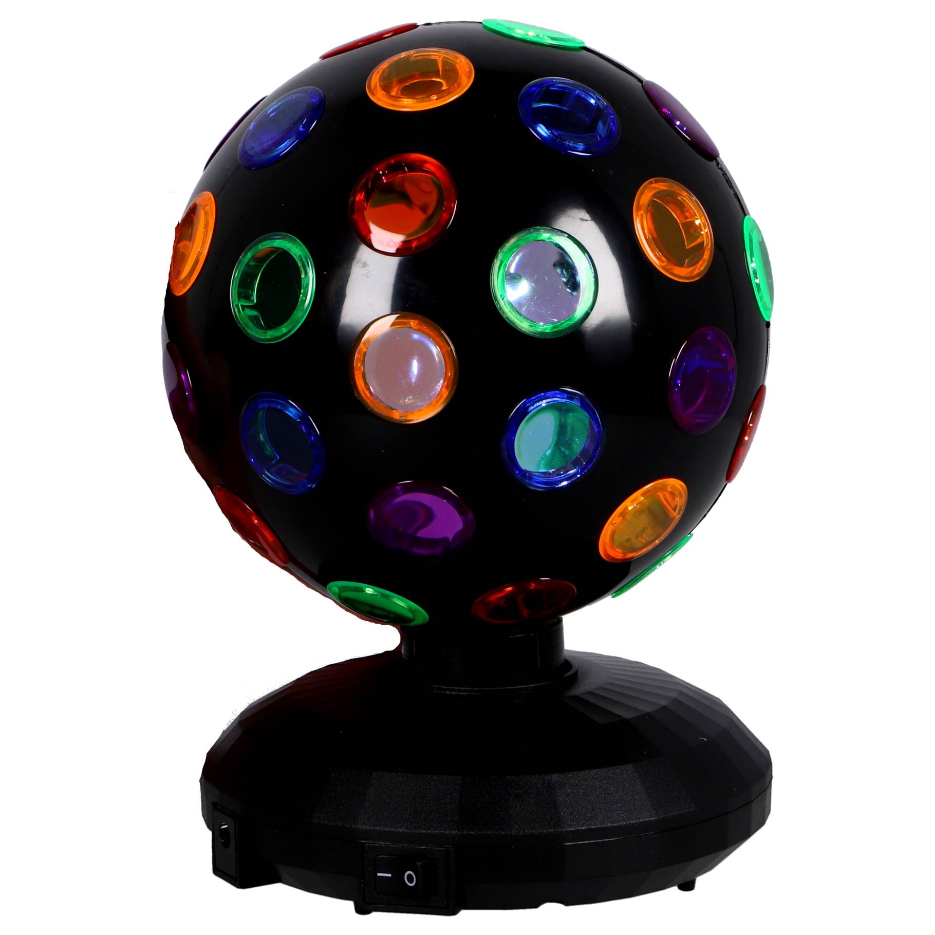 DISCO BOL LED ZWART 15 CM