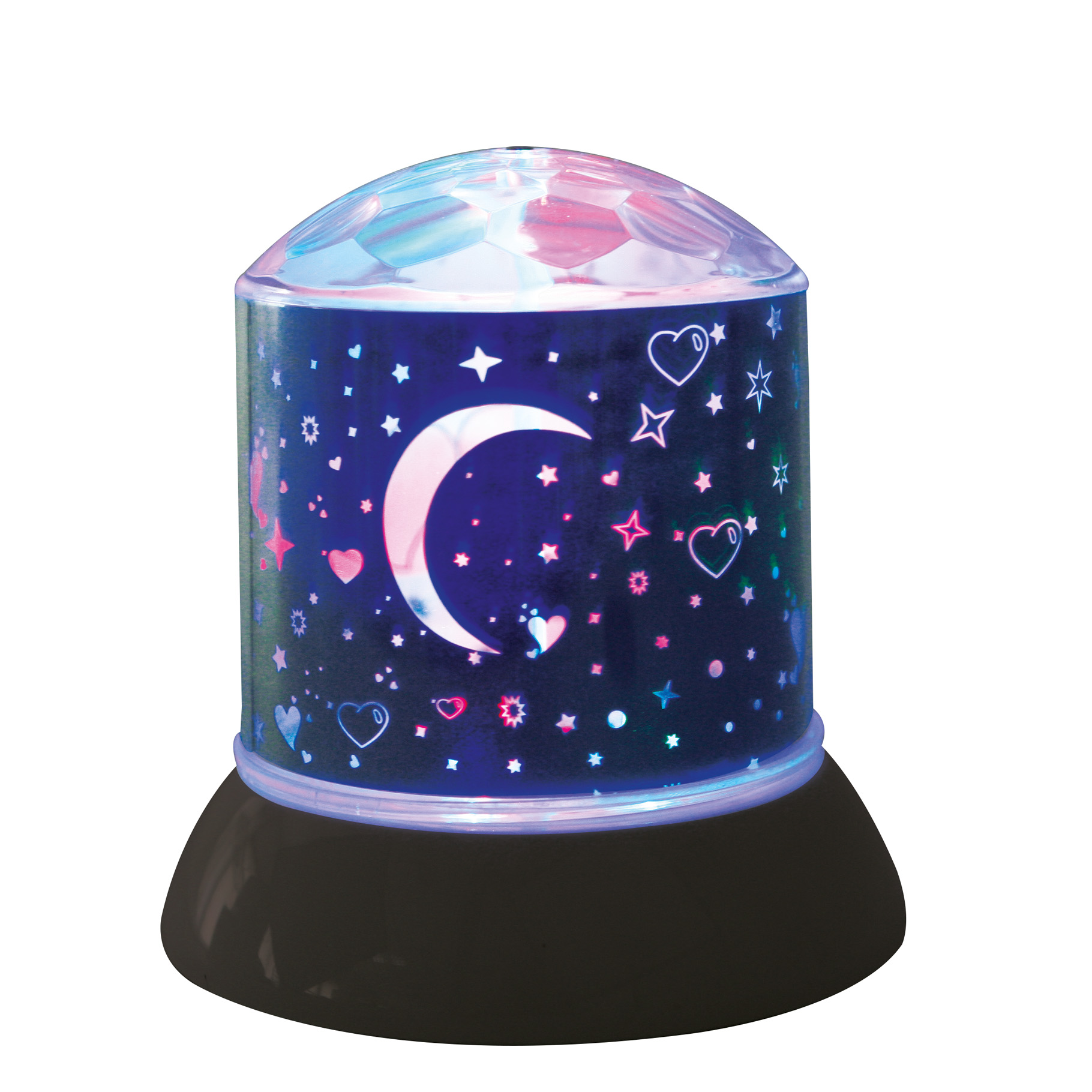 DISCO PROJECTIELAMP GALAXY BATTERY OPERATED WIT