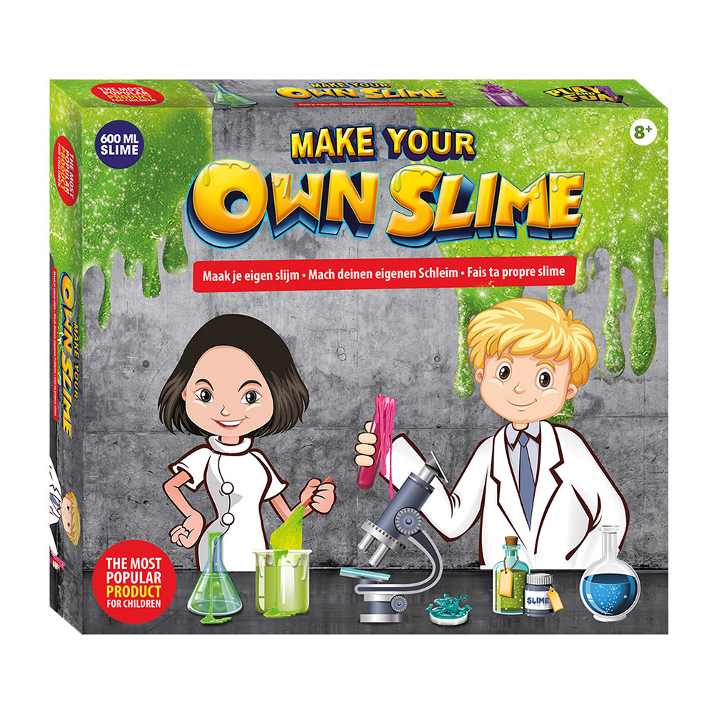 MAAK JE EIGEN SLIME LABORATORIUM 600 ML