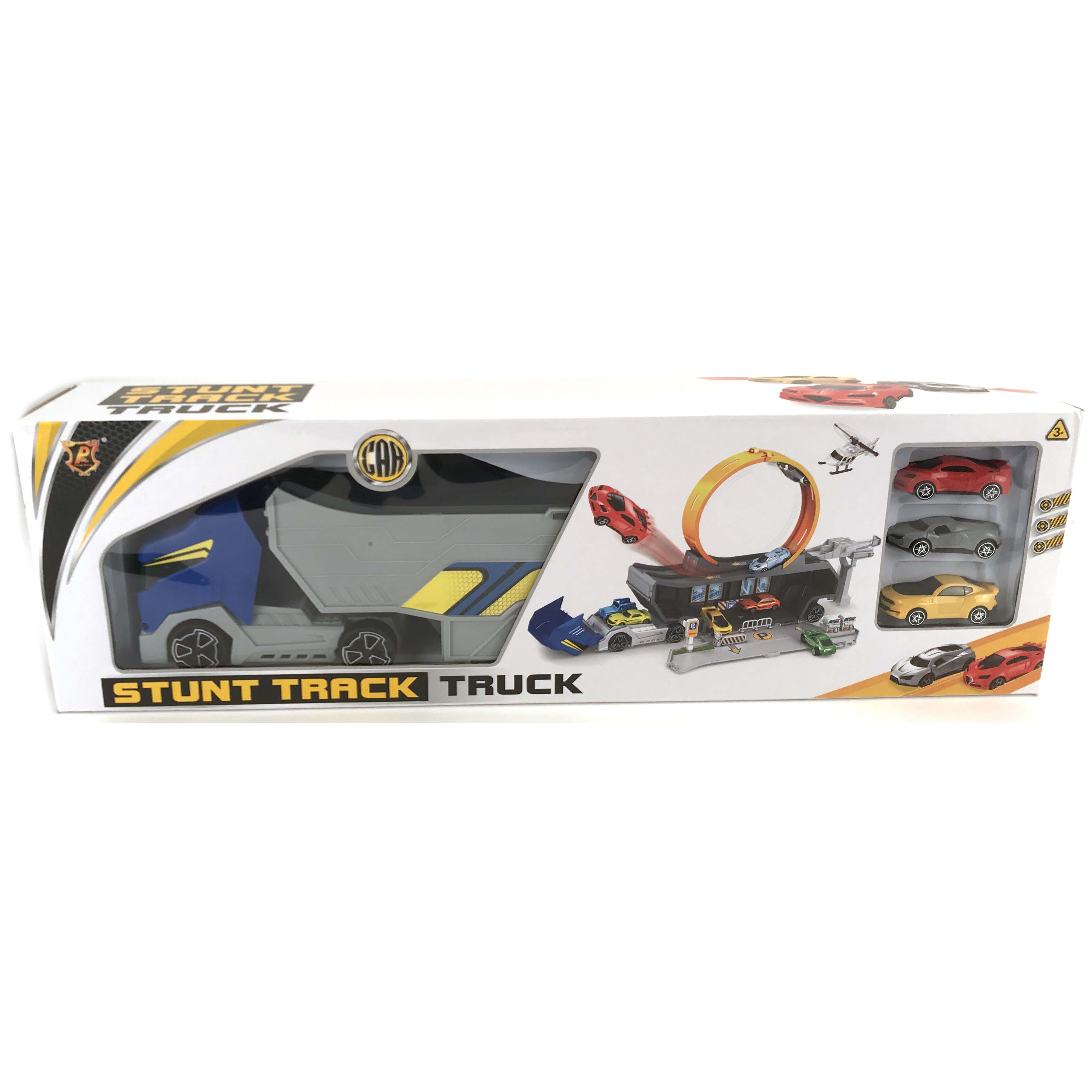 STUNT RACEBAAN MET TRUCK