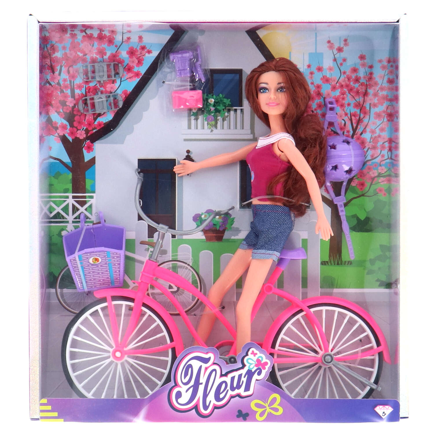 POP FLEUR FIETS SET