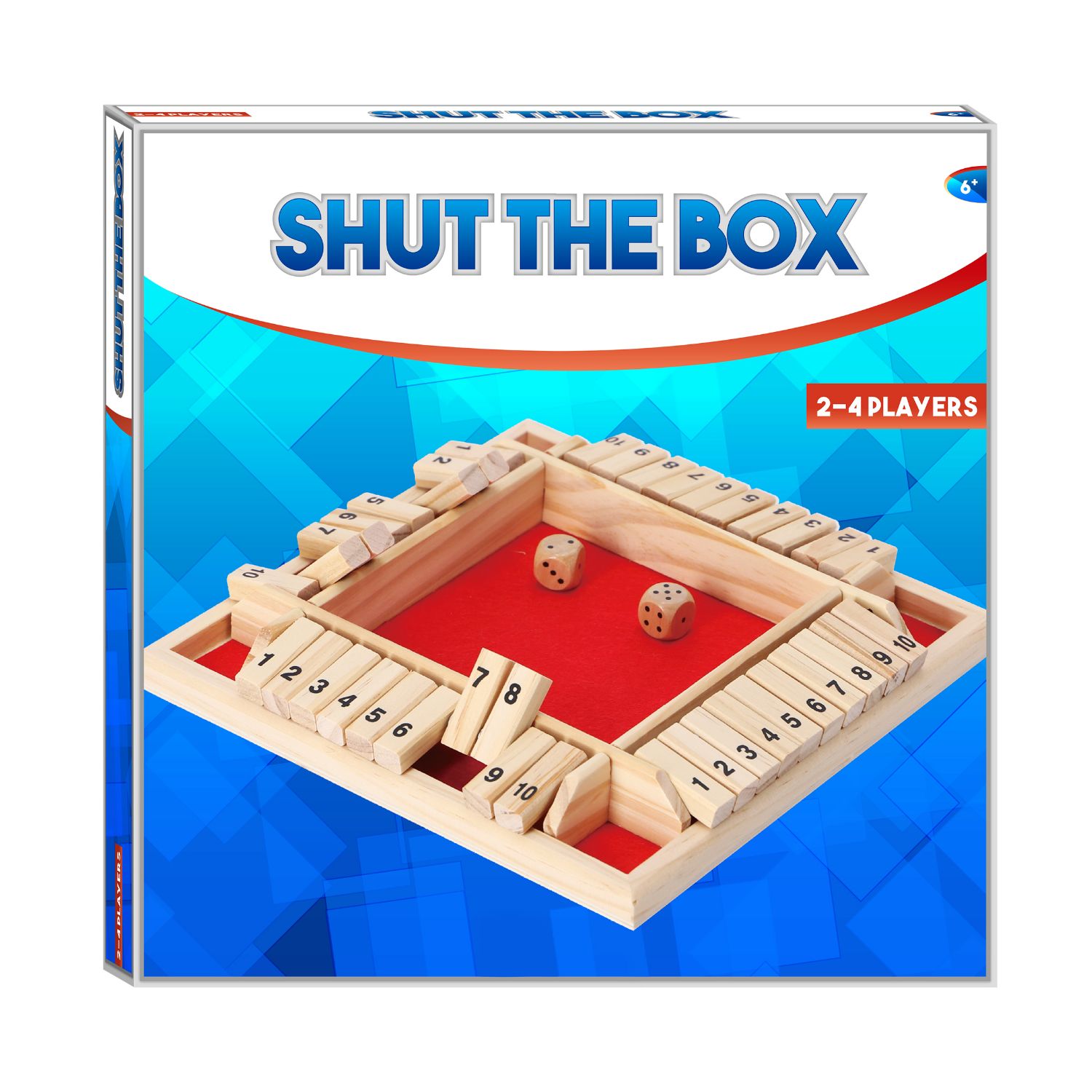 SPEL SHUT THE BOX 4 SPELERS