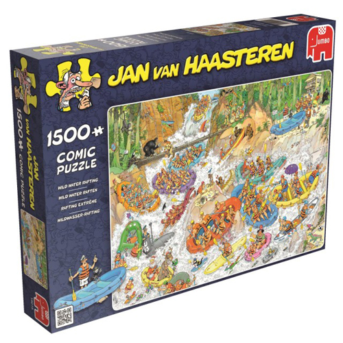 JAN VAN HAASTEREN PUZZEL WILD WATER RAFTING 1500 STUKJES