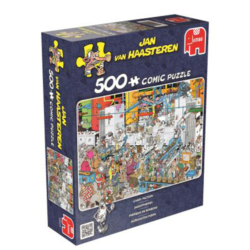 JAN VAN HAASTEREN PUZZEL SNOEPFABRIEK 500 STUKJES