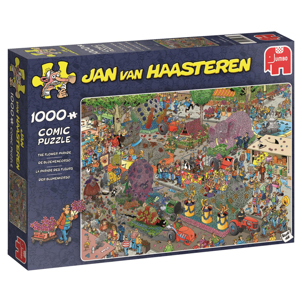 JAN VAN HAASTEREN PUZZEL DE BLOEMENCORSO 1000 STUKJES