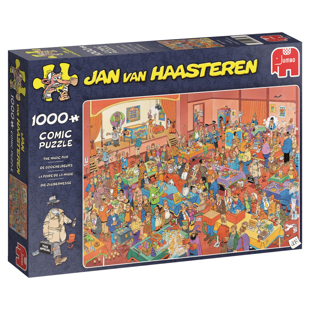 JAN VAN HAASTEREN PUZZEL DE GOOCHELBEURS 1000 STUKJES