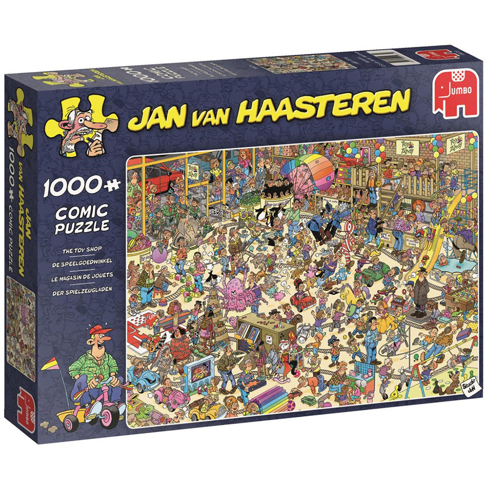 JAN VAN HAASTEREN PUZZEL SPEELGOEDWINKEL 1000 STUK