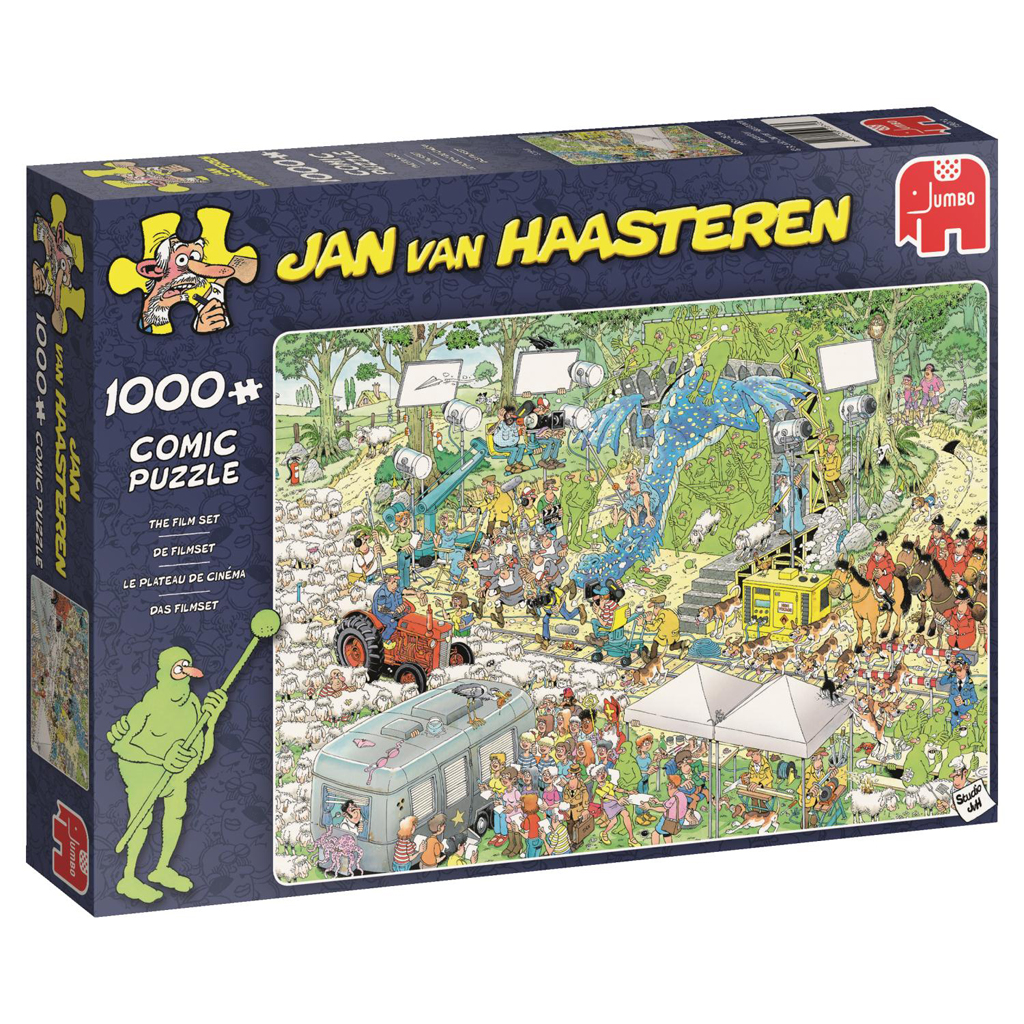 JAN VAN HAASTEREN PUZZEL DE FILMSET 1000 STUKJES