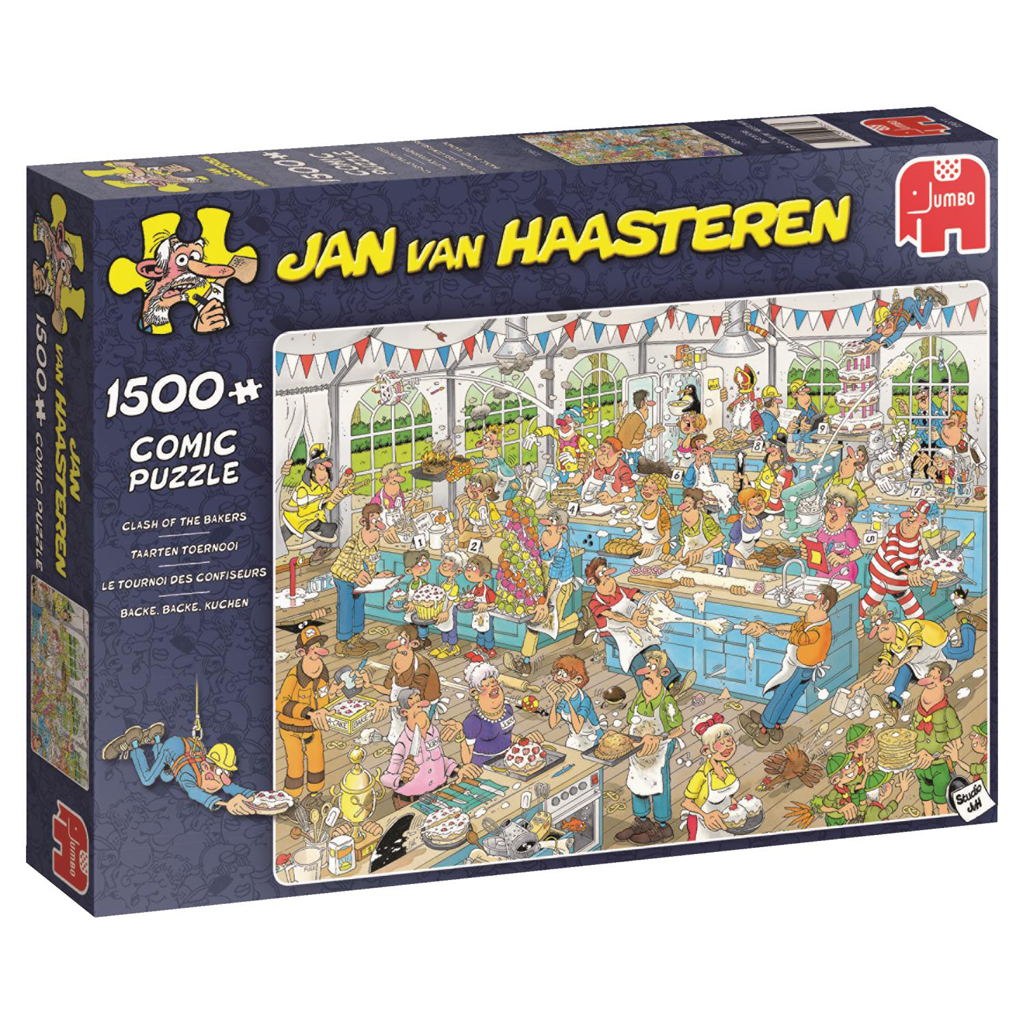 JAN VAN HAASTEREN PUZZEL TAARTEN TOERNOOI 1500 STUKJES