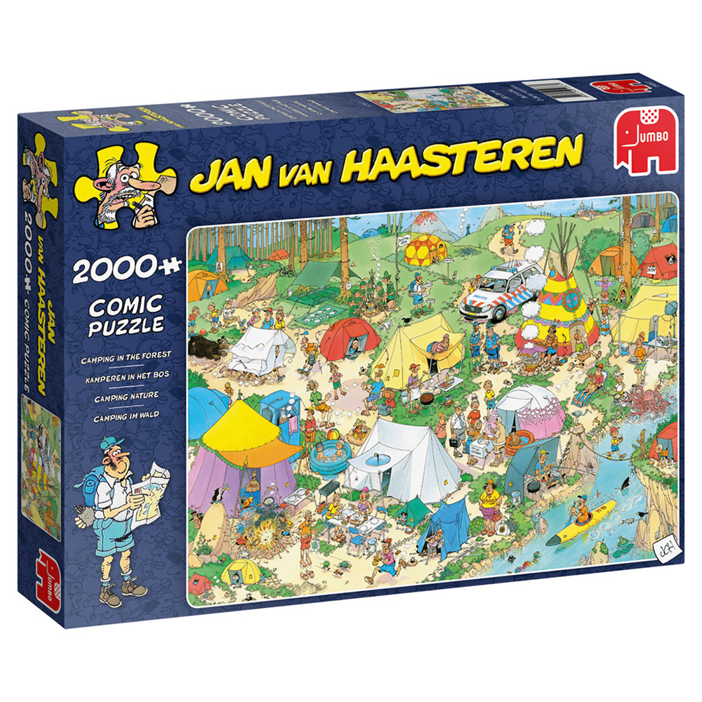 JAN VAN HAASTEREN PUZZEL KAMPEREN IN HET BOS 2000 STUKJES