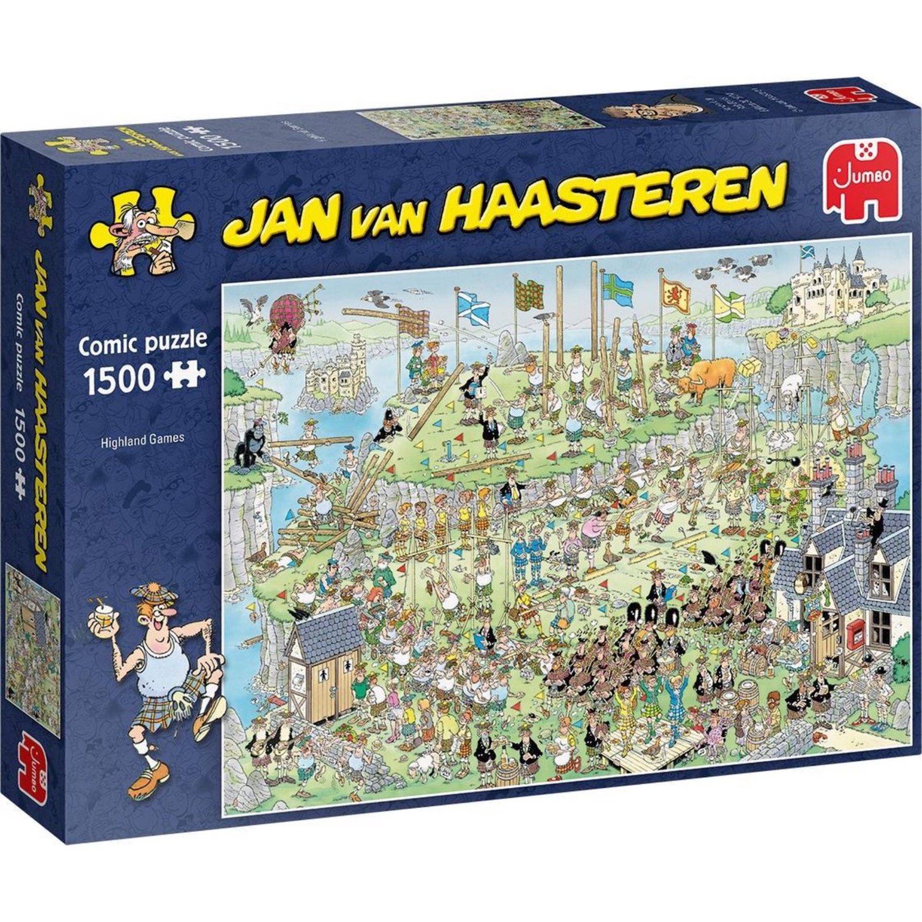 JAN VAN HAASTEREN PUZZEL HIGHLAND GAMES 1500 STUKJES