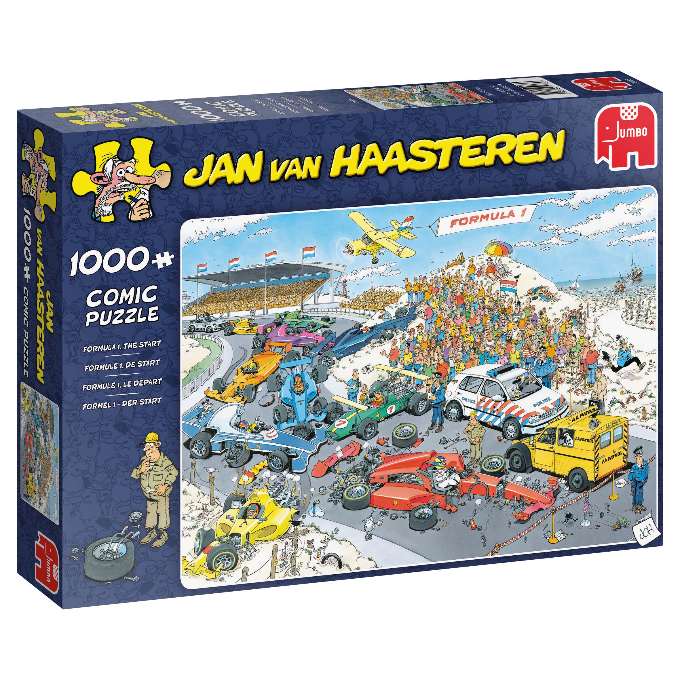 JAN VAN HAASTEREN PUZZEL FORMULE 1 DE START 1000 STUKJES