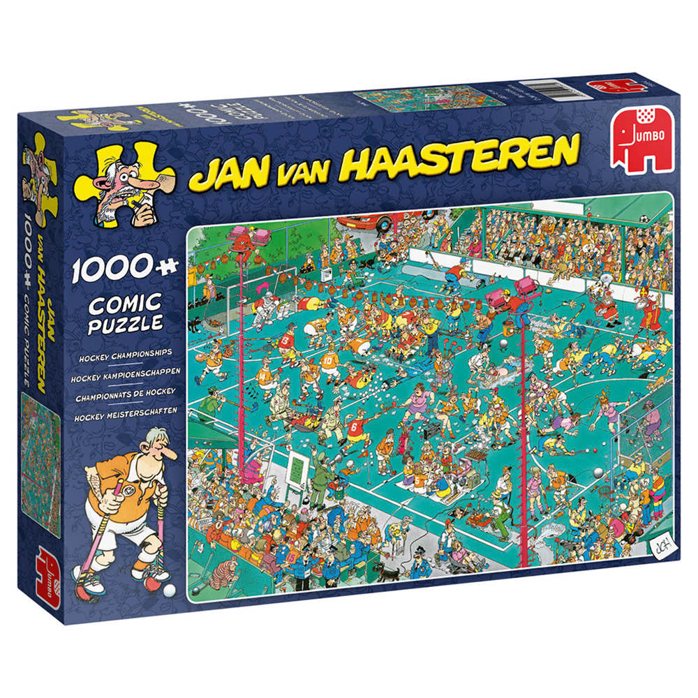 JAN VAN HAASTEREN PUZZEL HOCKEY KAMPIOENSCHAPPEN 1000 STUKJE