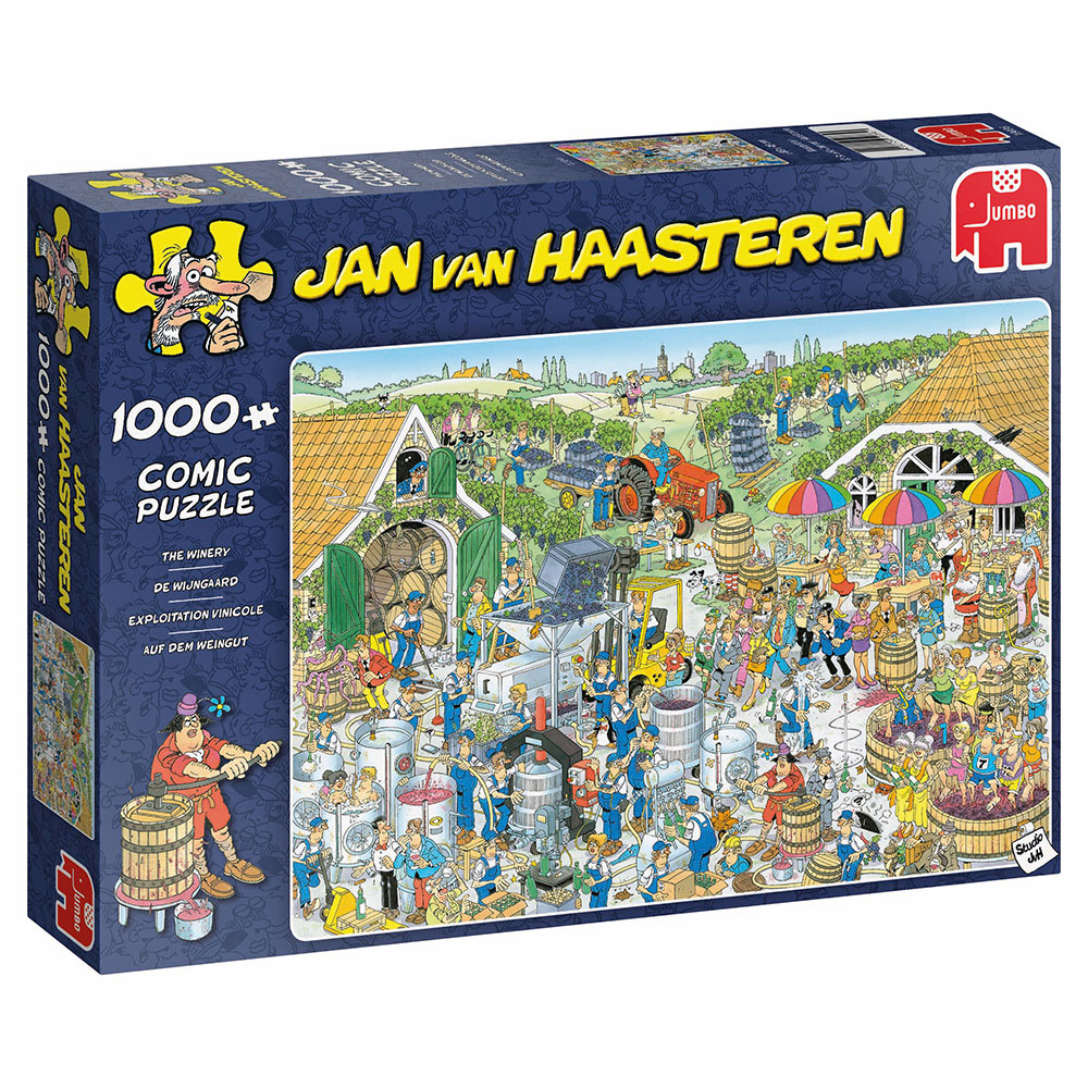 JAN VAN HAASTEREN PUZZEL DE WIJNGAARD 1000 STUKJES