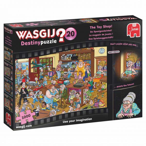 WASGIJ DESTINY PUZZEL 20 DE SPEELGOEDWINKEL 1000 STUKJES