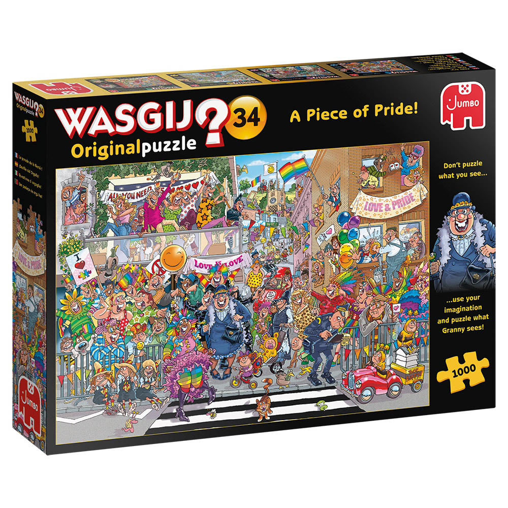 WASGIJ ORIGINAL PUZZEL 34 EEN STUKJE PRIDE 1000 STUKJES