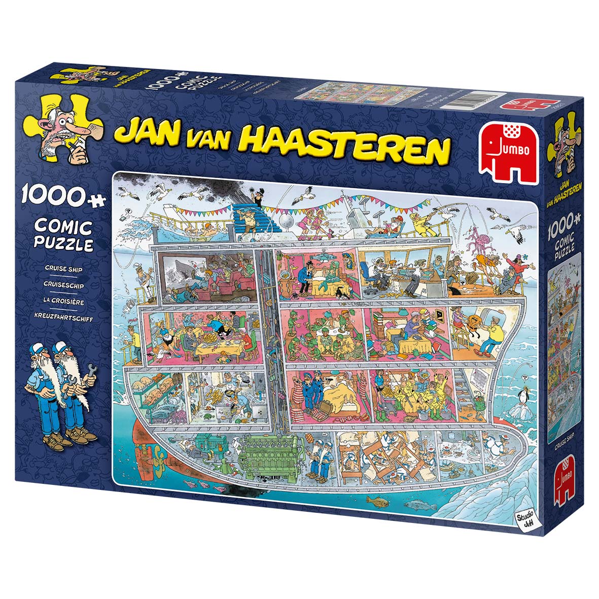 JAN VAN HAASTEREN PUZZEL CRUISESCHIP 1000 STUKJES