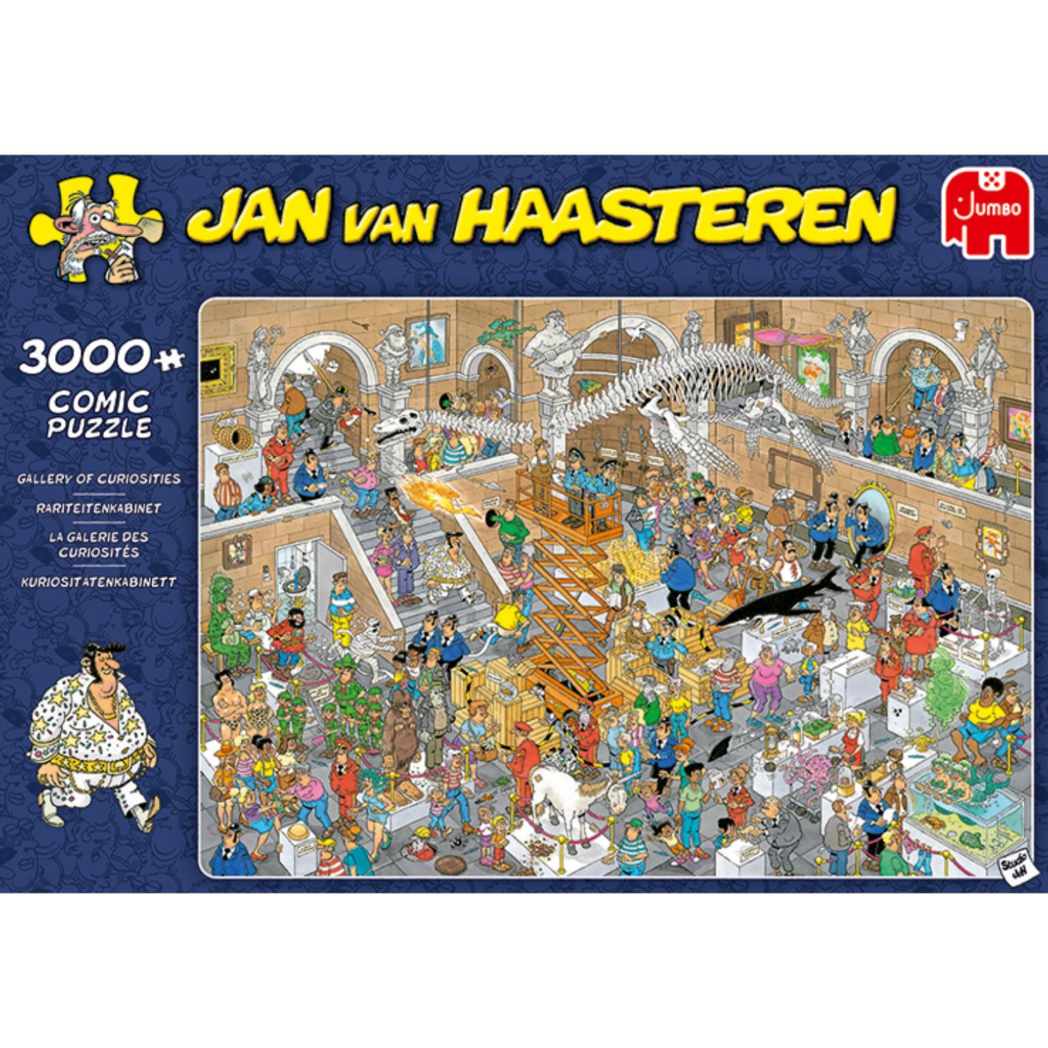 JAN VAN HAASTEREN PUZZEL RARITEITEN 3000 STUKJES