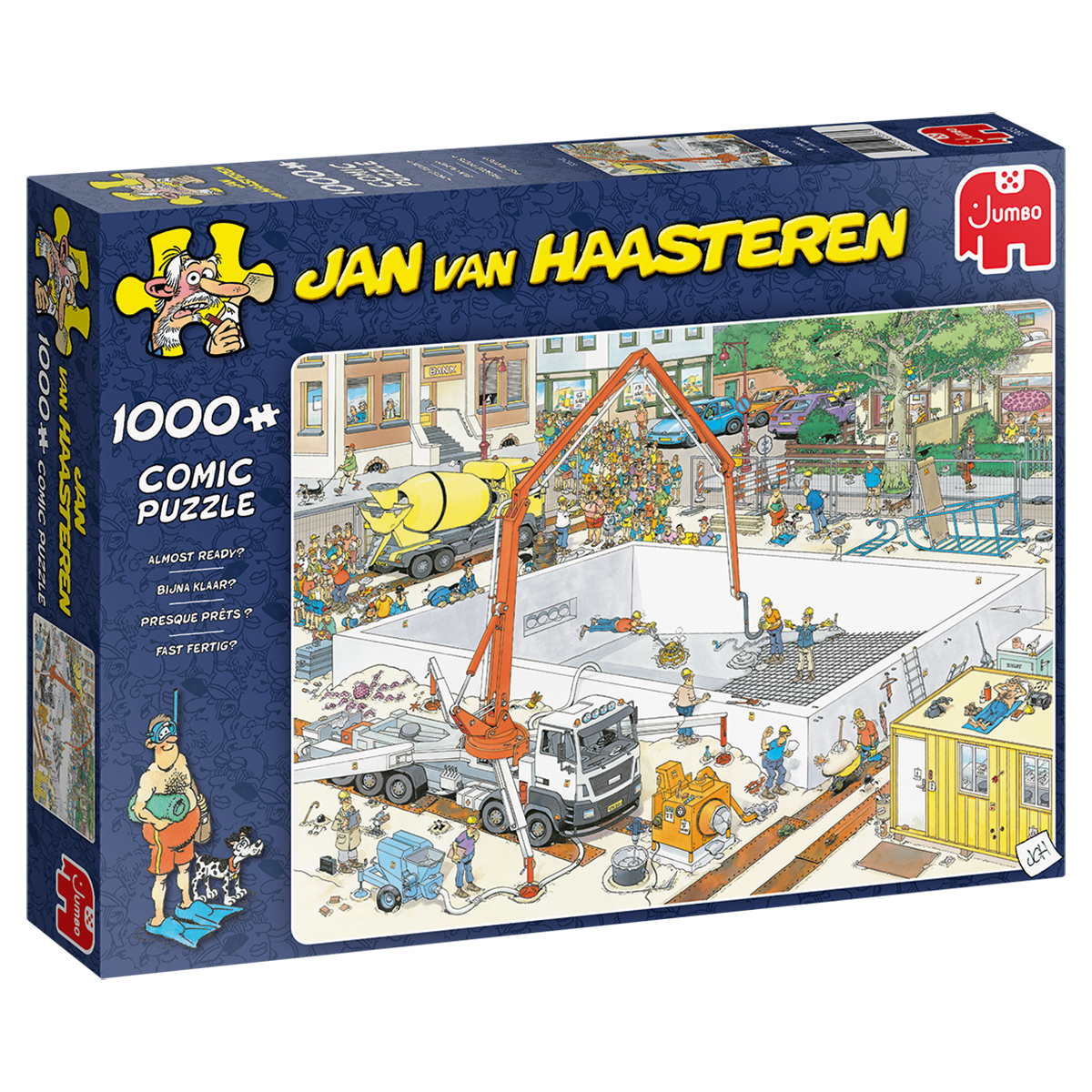 JAN VAN HAASTEREN PUZZEL BIJNA KLAAR 1000 STUKJES