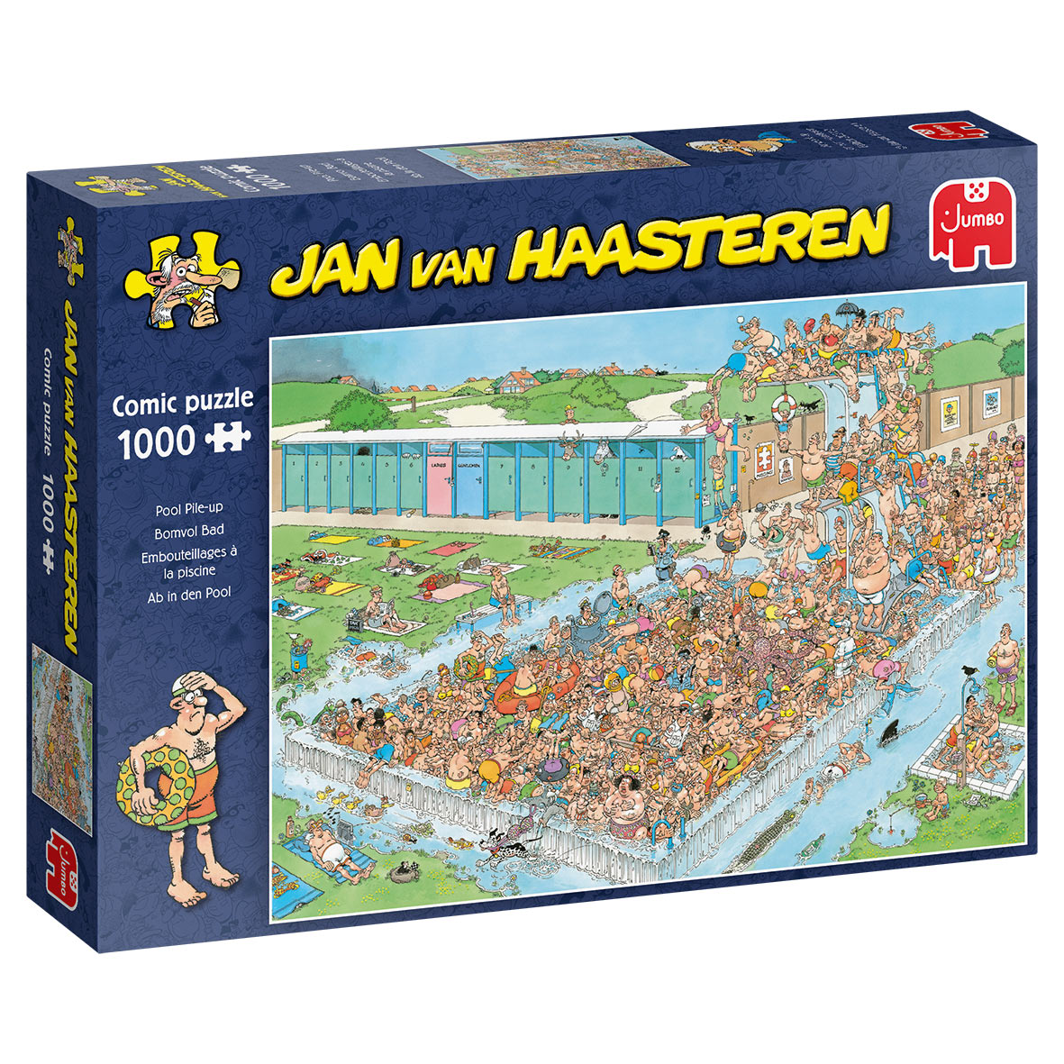 JAN VAN HAASTEREN PUZZEL BOMVOL BAD 1000 STUKJES