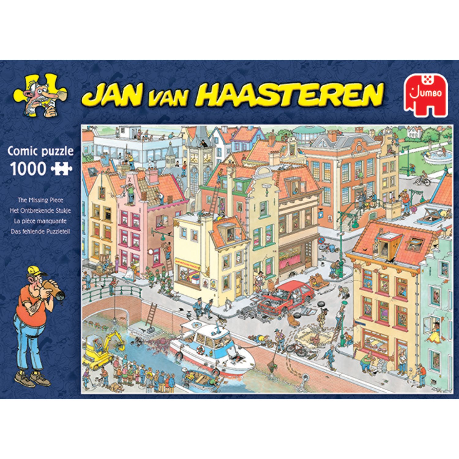 JAN VAN HAASTEREN PUZZEL HET ONTBREKENDE STUKJE 1000 STUKJE