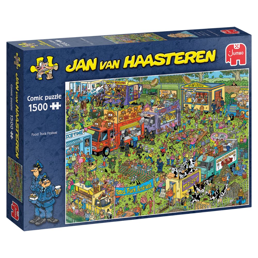 JAN VAN HAASTEREN PUZZEL FOODTRUCK FESTIVAL 1500 STUKJES