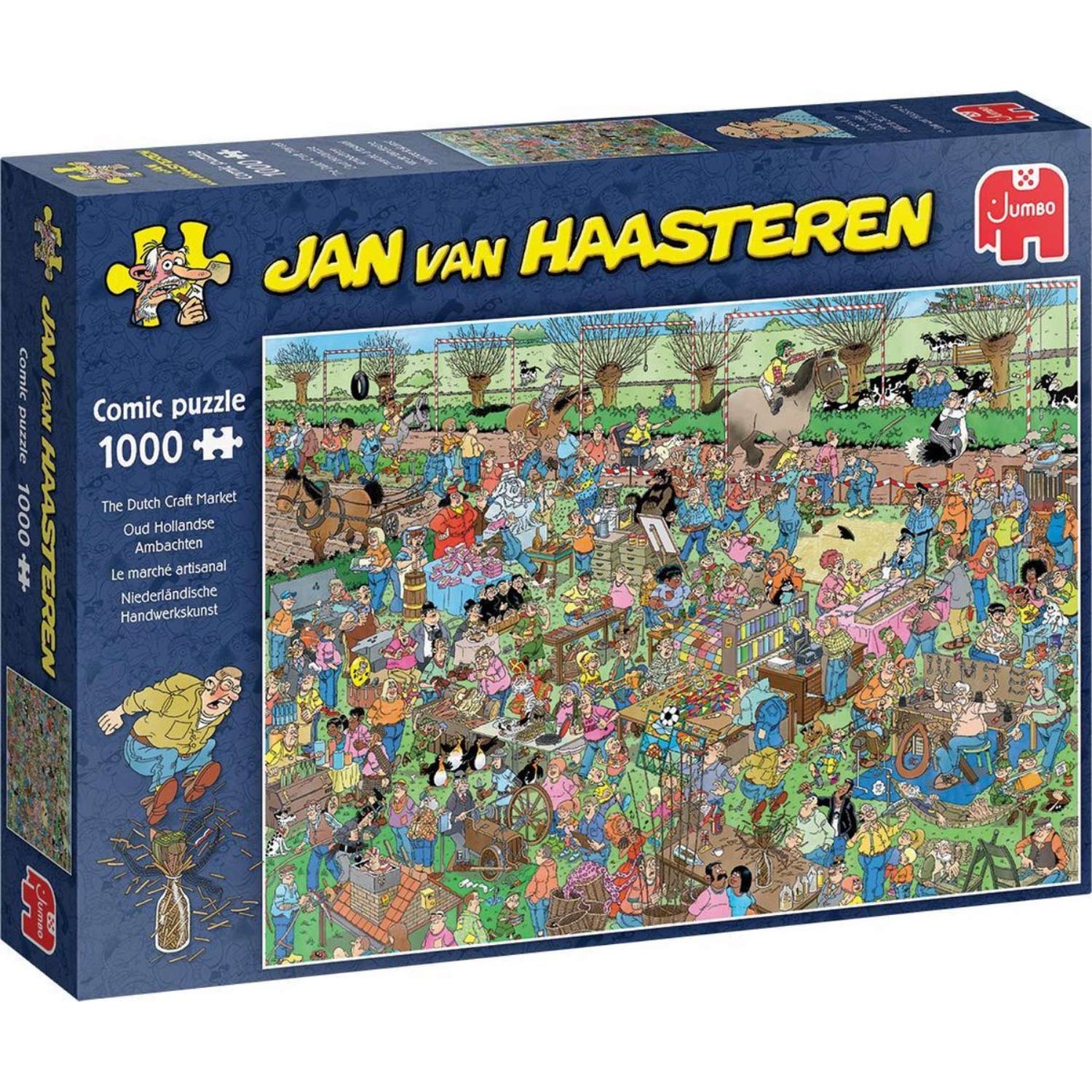 JAN VAN HAASTEREN PUZZEL OUD HOLLANDSE AMBACHTEN 1000 STUKJE