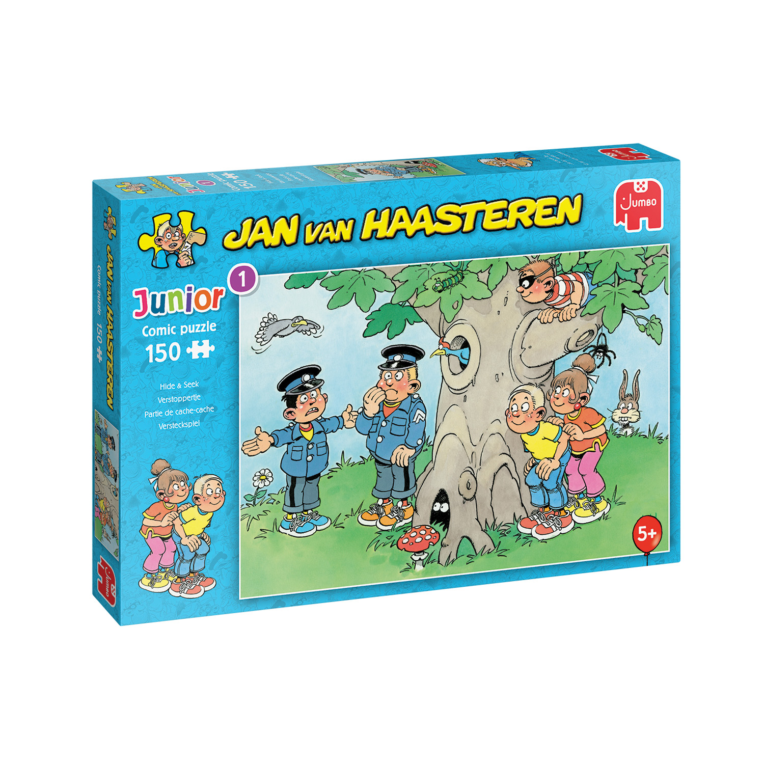 JAN VAN HAASTEREN JUNIOR PUZZEL VERSTOPPERTJE 150 STUKJES