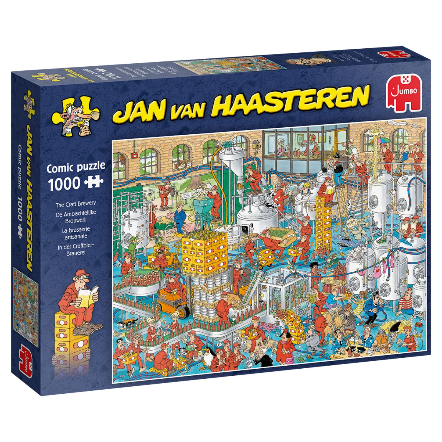 PUZZEL JAN VAN HAASTEREN AMBACHTELIJKE BROUWERIJ 1000 STUKJE