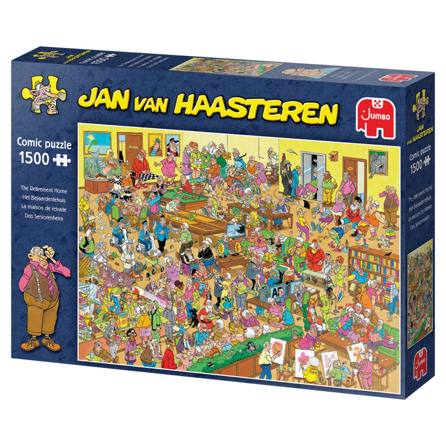 JAN VAN HAASTEREN PUZZEL HET BEJAARDENTEHUIS 1500 STUKJES