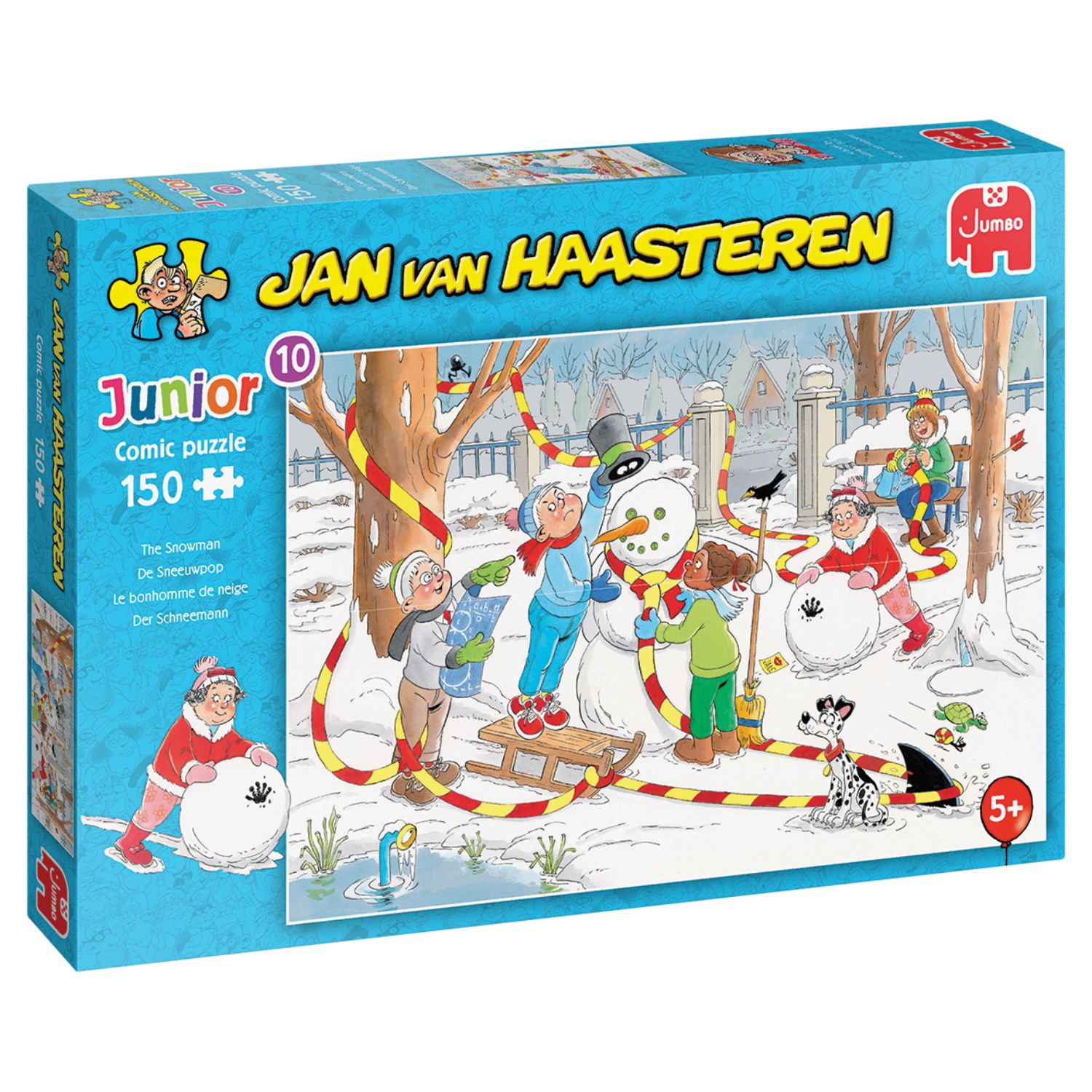 PUZZEL JAN VAN HAASTEREN JUNIOR DE SNEEUWPOP 150 STUKJES