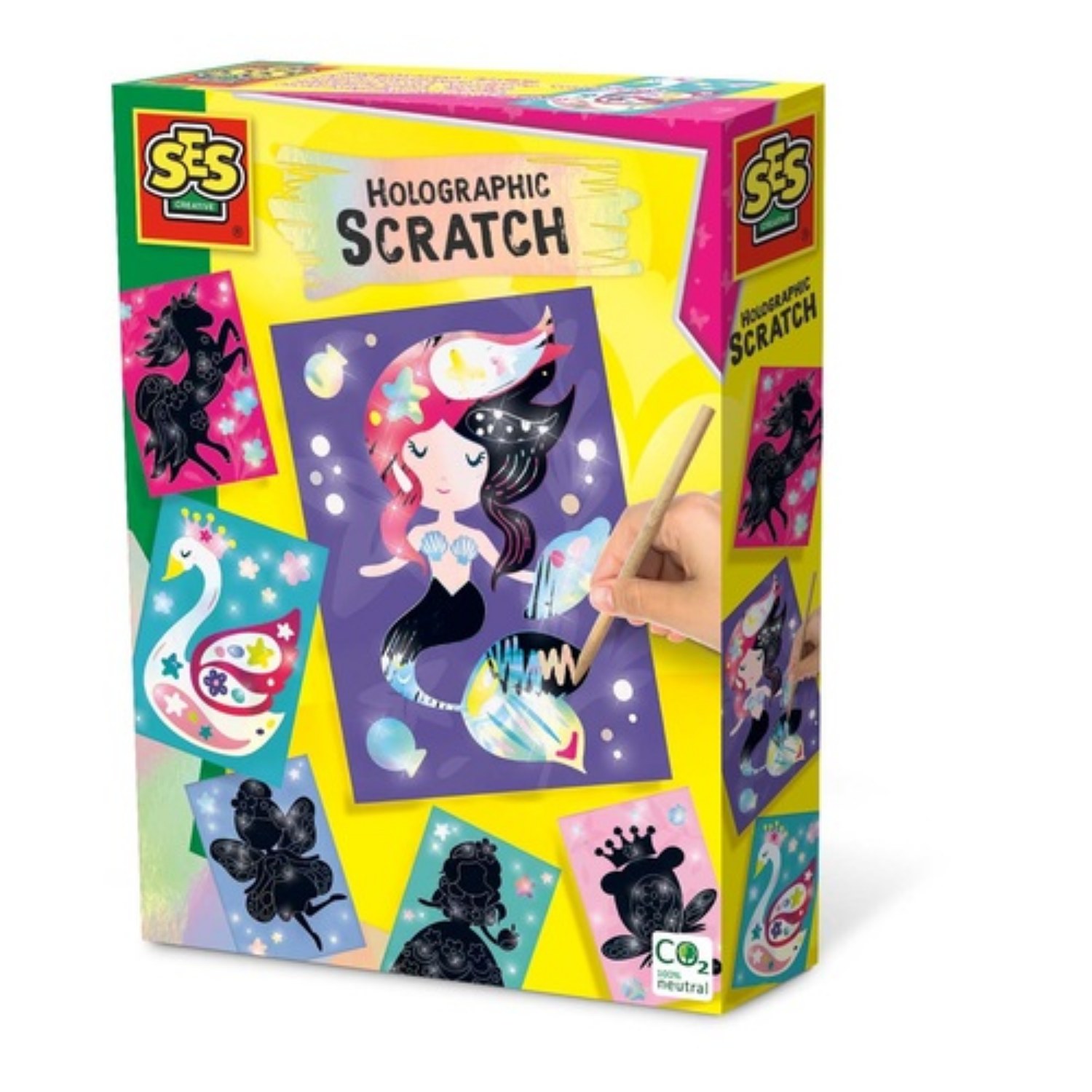 SES HOLOGRAFISCH SCRATCH - SPROOKJES