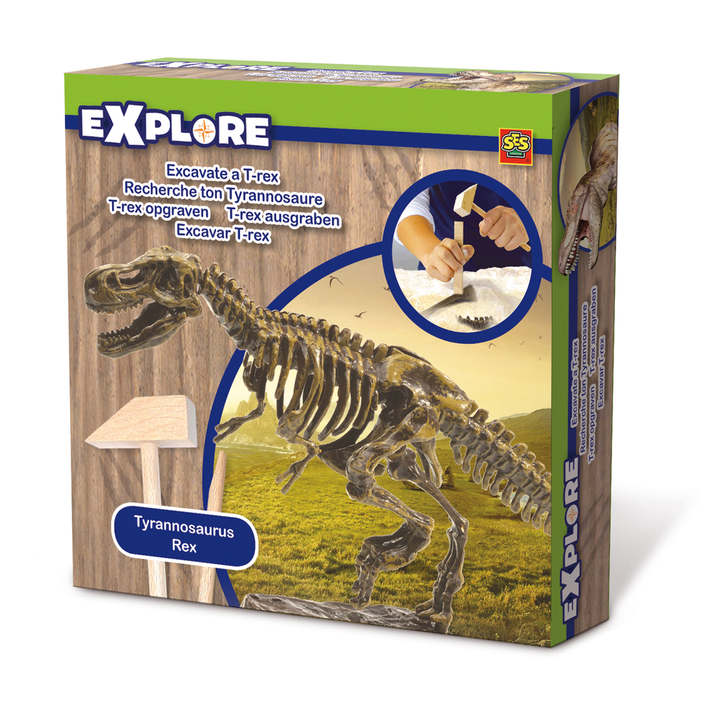 SES EXPLORE T-REX OPGRAVEN